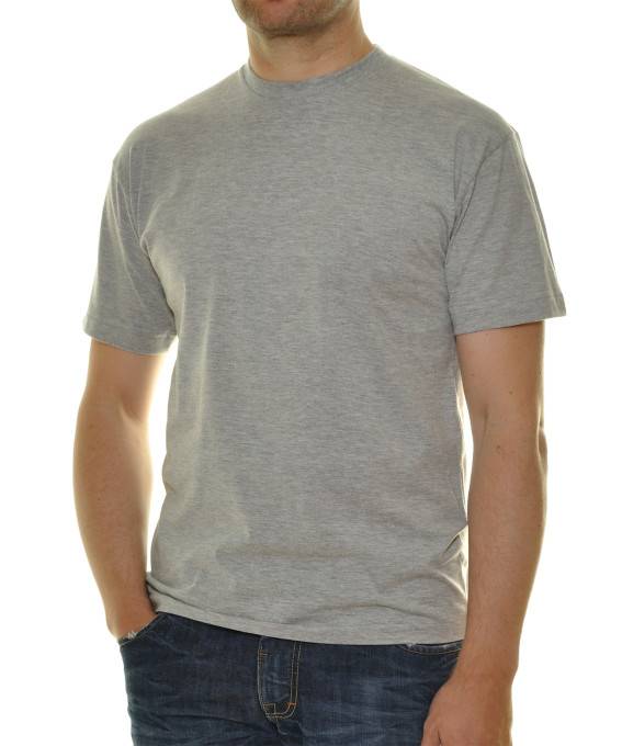 Ragman Due t-shirt grigie ragman in cotone stretch Vendita Calda