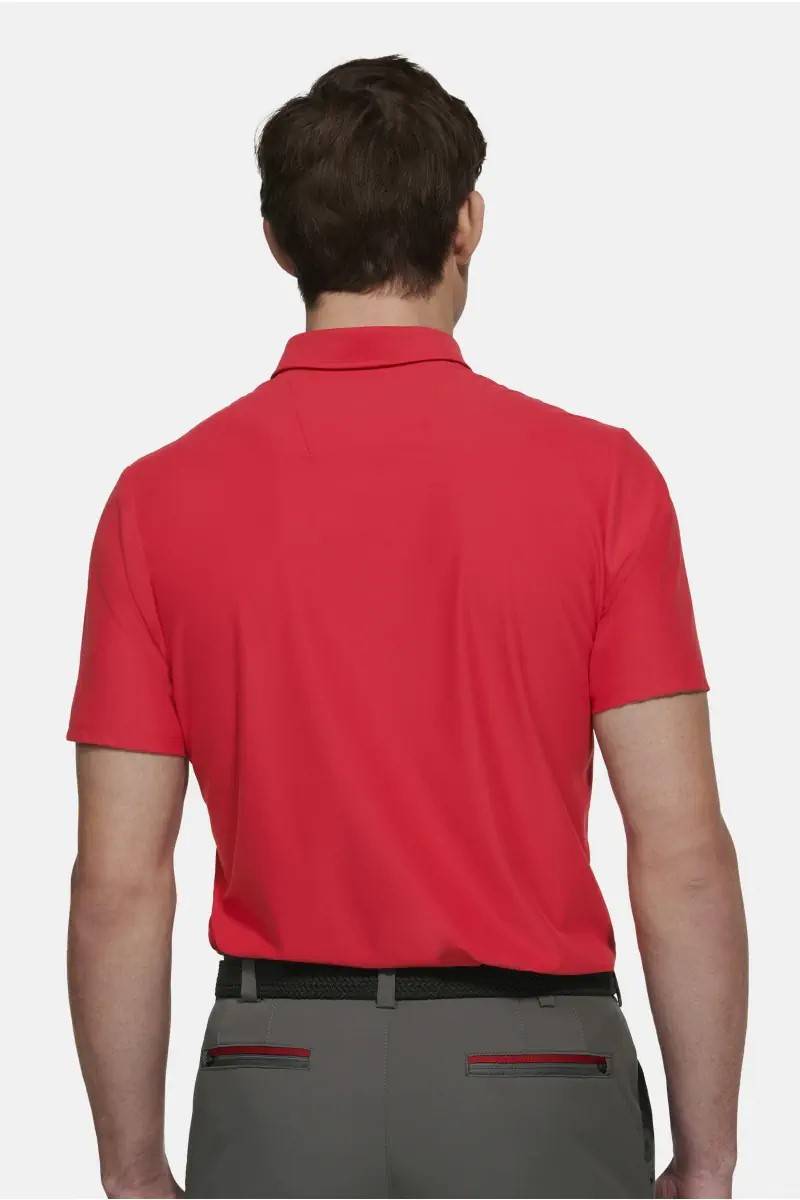 Meyer Polo meyer rossa tessuto performante tecnico Vendite Flash