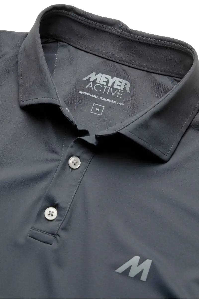 Meyer Polo meyer grigia tessuto performante tecnico Italia