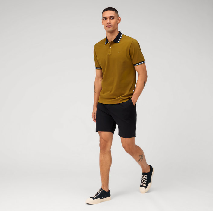 Olymp Polo color cachi olymp regular fit cotone piqué Qualità