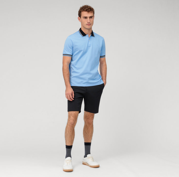 Olymp Polo celeste olymp regular fit cotone piqué Spedizione Gratuita