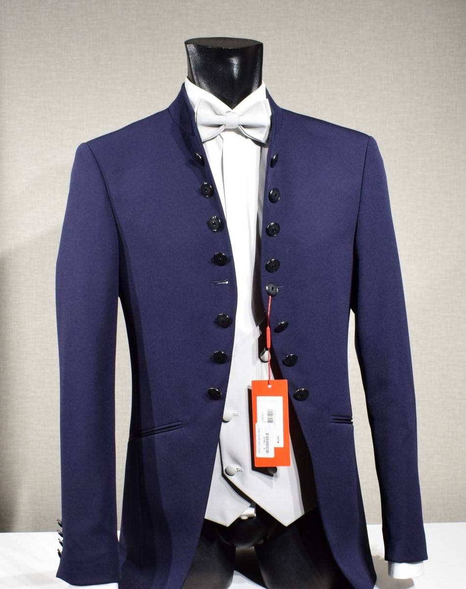 Musani Milano Cerimonia Abito musani bluette modello coreana slim fit Convenienza
