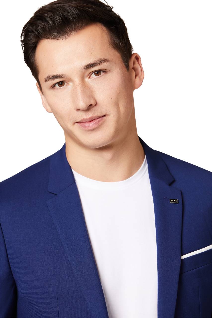 Digel Abito digel extra slim fit bluette Pezzi Unici