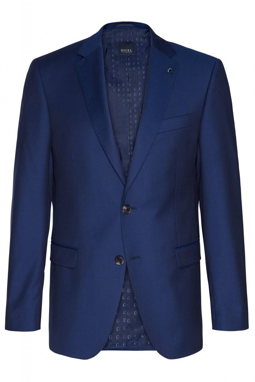 Digel Abito blu napoli digel drop quattro corto in lana reda super 110's