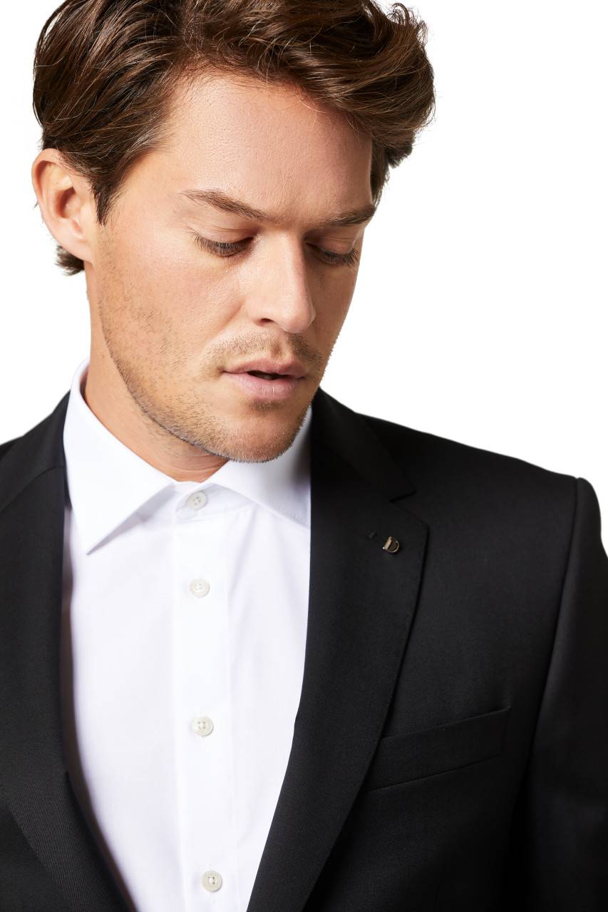 Digel Abito digel nero drop sei modern fit lana reda super 110's Sottocosto