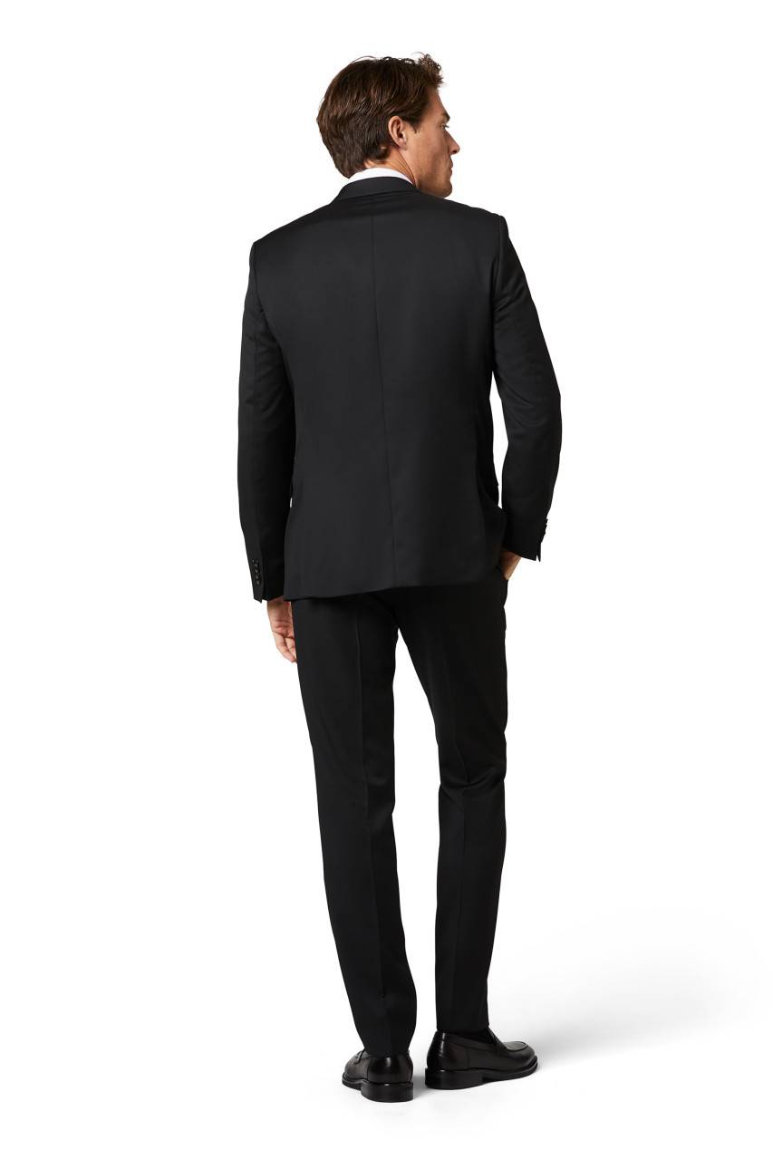 Digel Abito digel nero drop sei modern fit lana reda super 110's Sottocosto