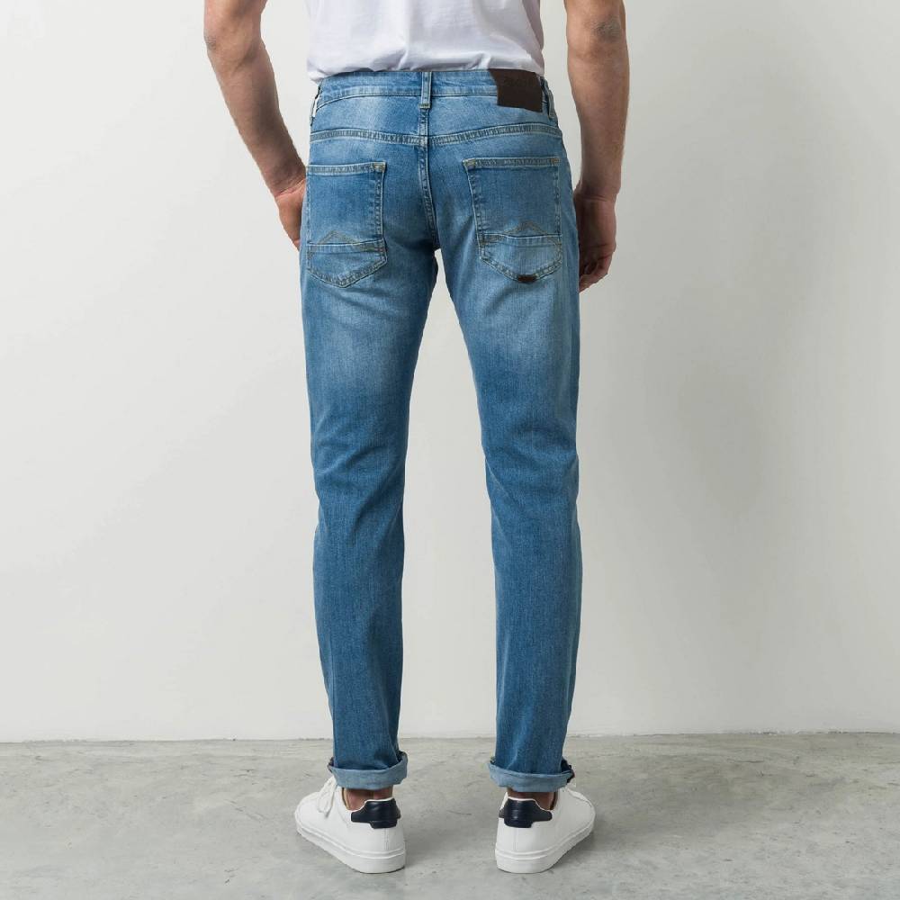 MCS Jeans mcs regular fit denim chiaro stretch Nuovo