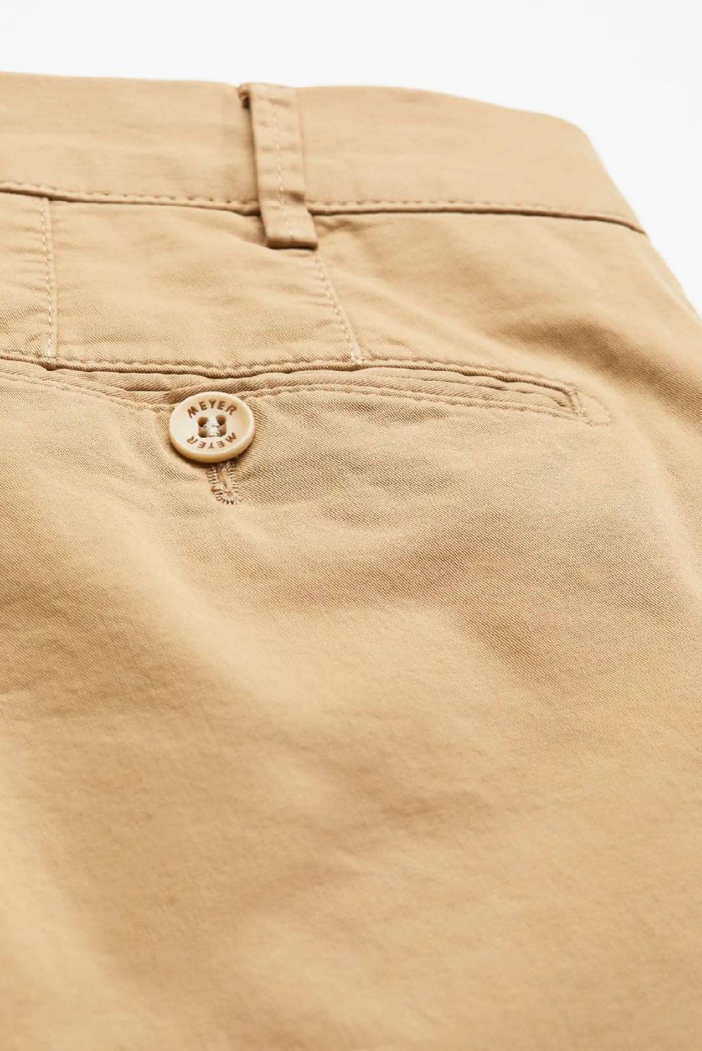 Meyer Pantalone color cammello meyer cotone bio stretch modern fit Offerta Pasqua
