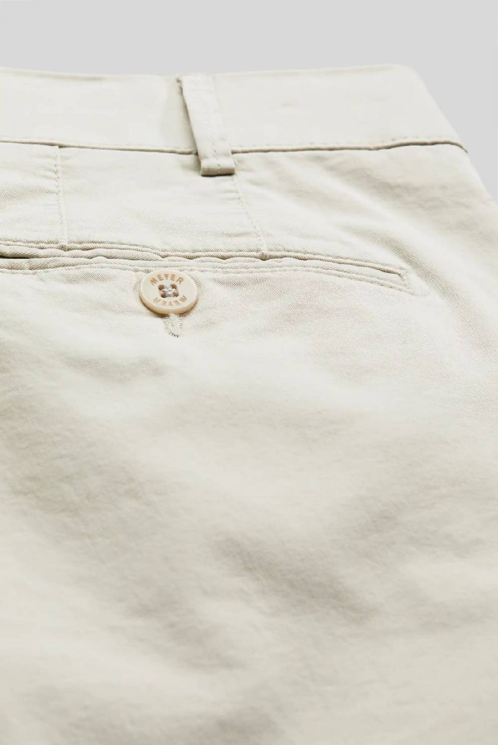 Meyer Pantalone beige meyer cotone bio stretch modern fit Offerta per la Festa della Mamma