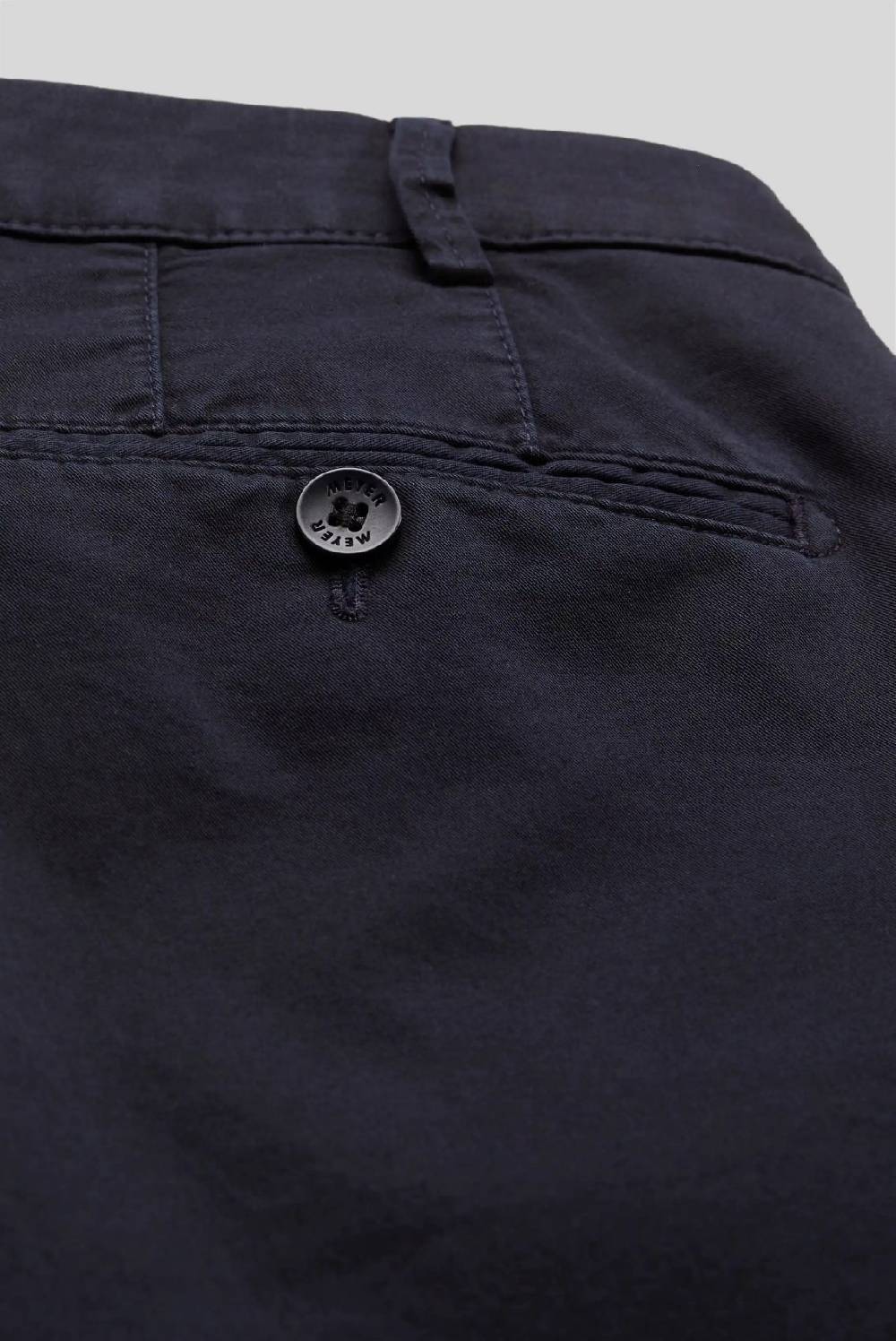 Meyer Pantalone blu meyer cotone bio stretch modern fit Offerta Giorno del Papà