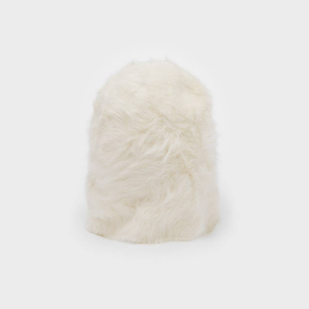 Reinhard Plank CUFFIA ANGORA BIANCA Offerte