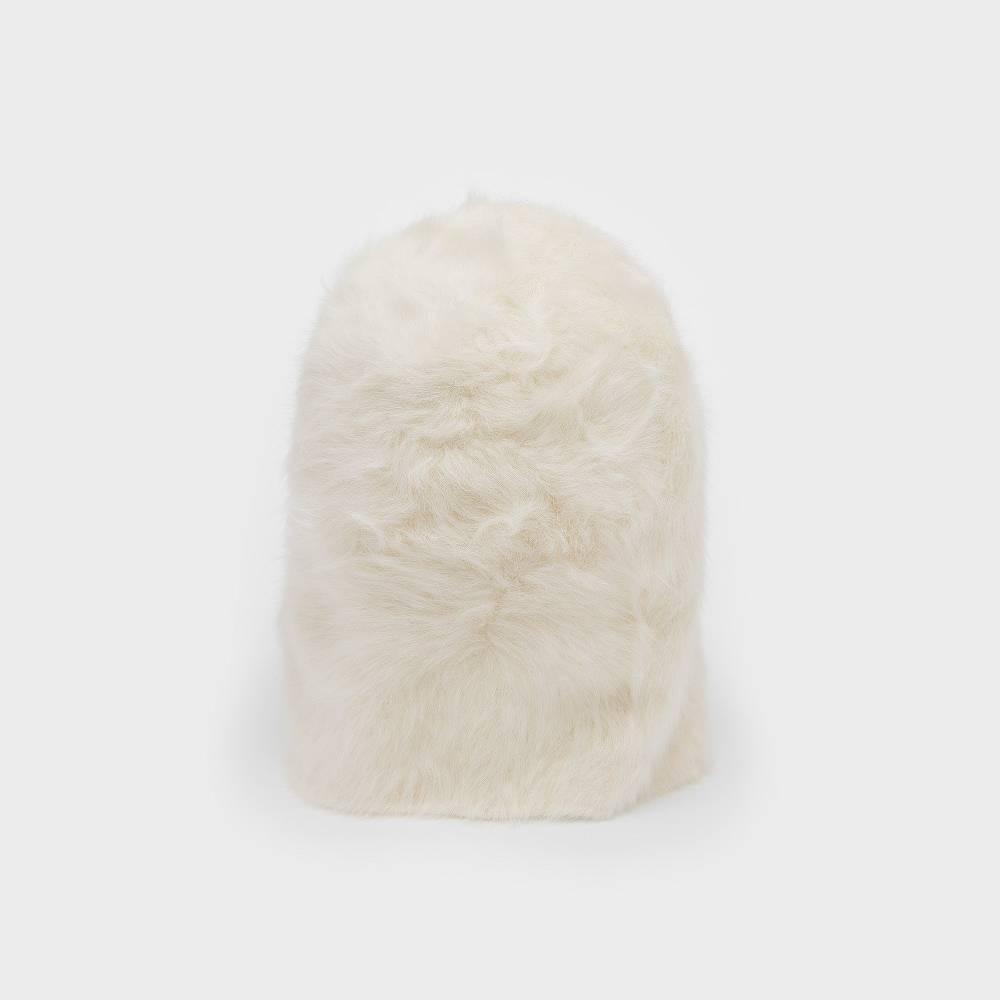 Reinhard Plank CUFFIA ANGORA BIANCA Offerte