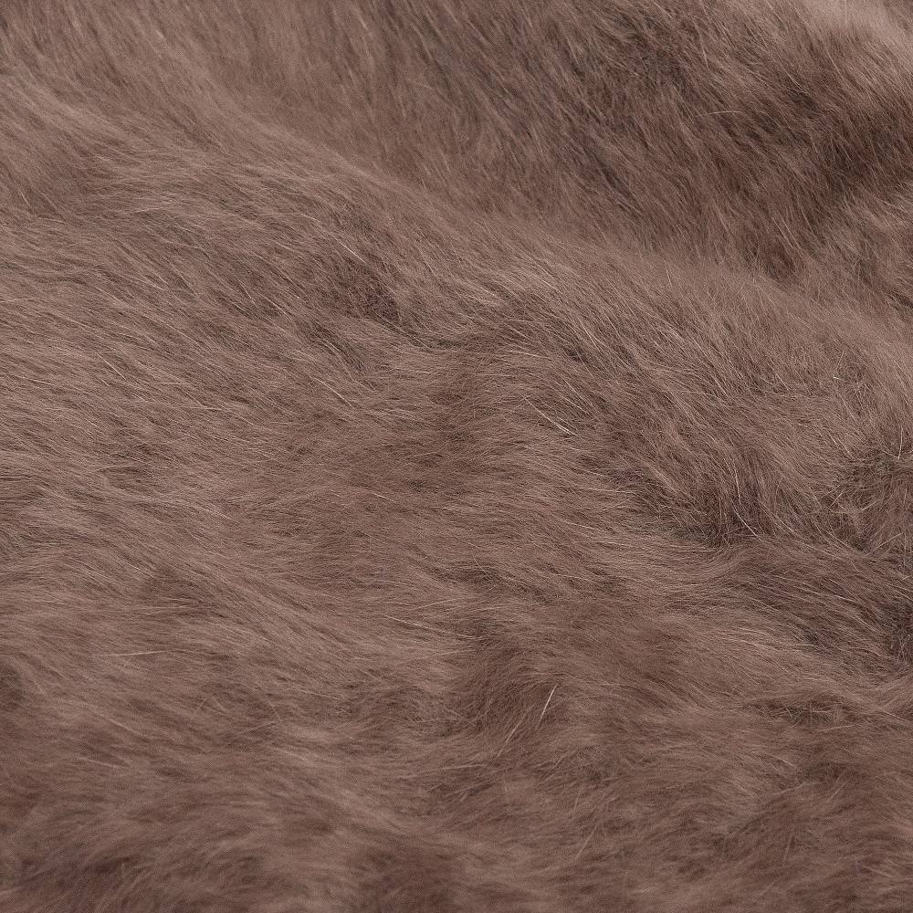 Reinhard Plank CUFFIA ANGORA TAUPE Vendita Economica