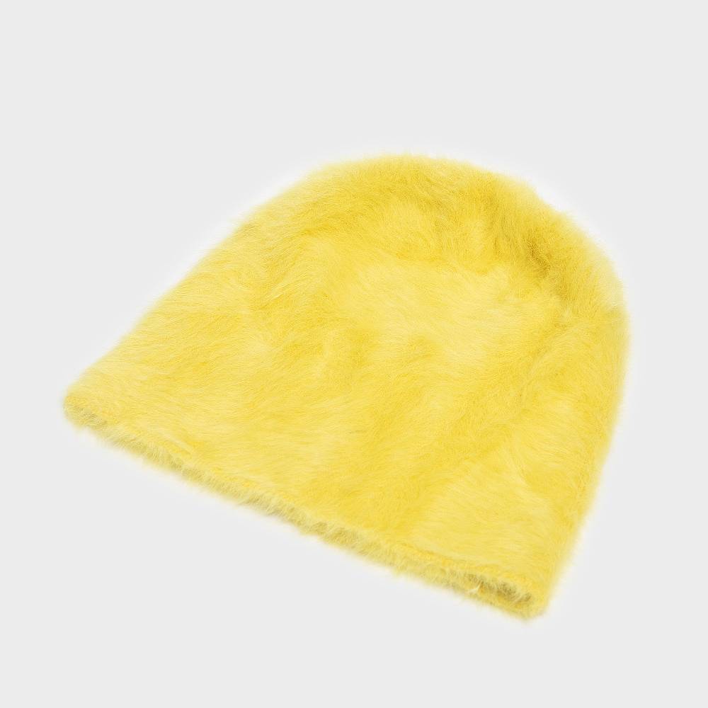 Reinhard Plank CUFFIA ANGORA GIALLA Vendite Flash