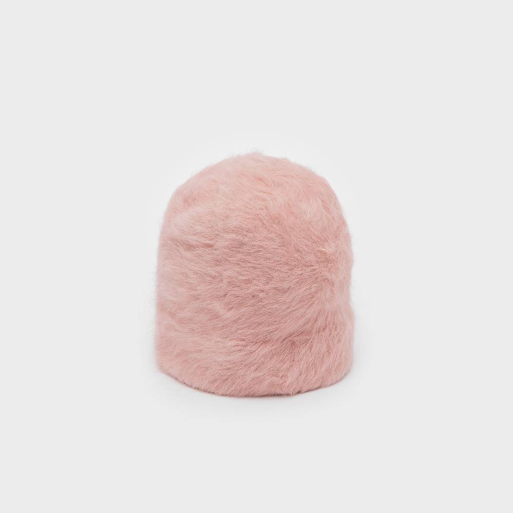 Reinhard Plank CUFFIA ANGORA ROSA ANTICO Negozio