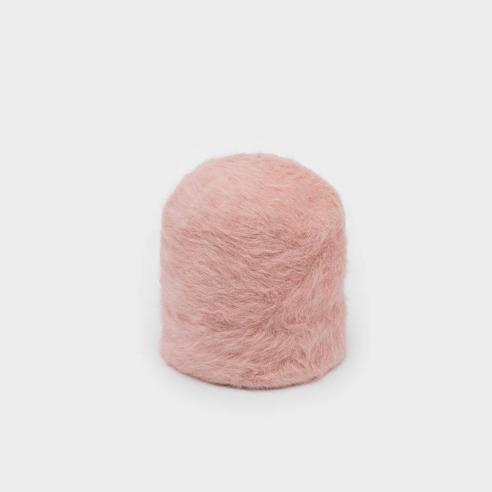Reinhard Plank CUFFIA ANGORA ROSA ANTICO Negozio