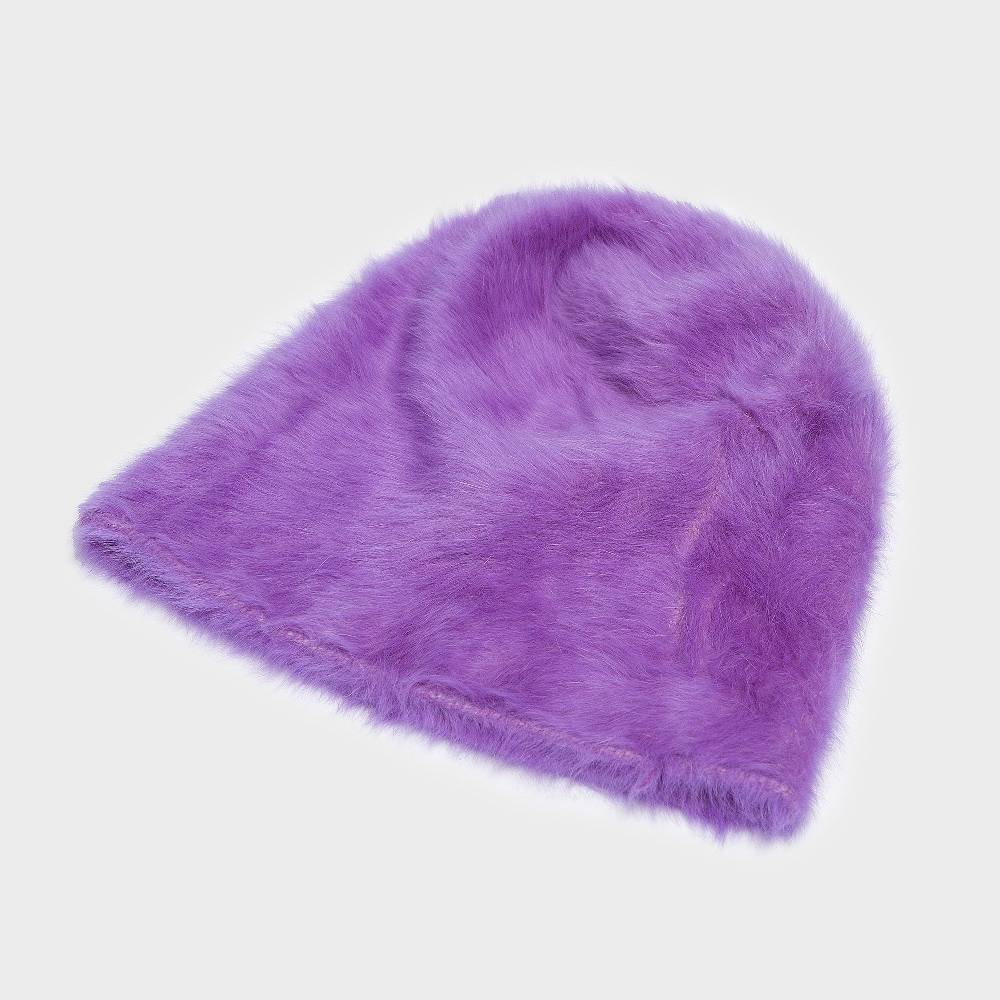 Reinhard Plank CUFFIA ANGORA VIOLA Moda