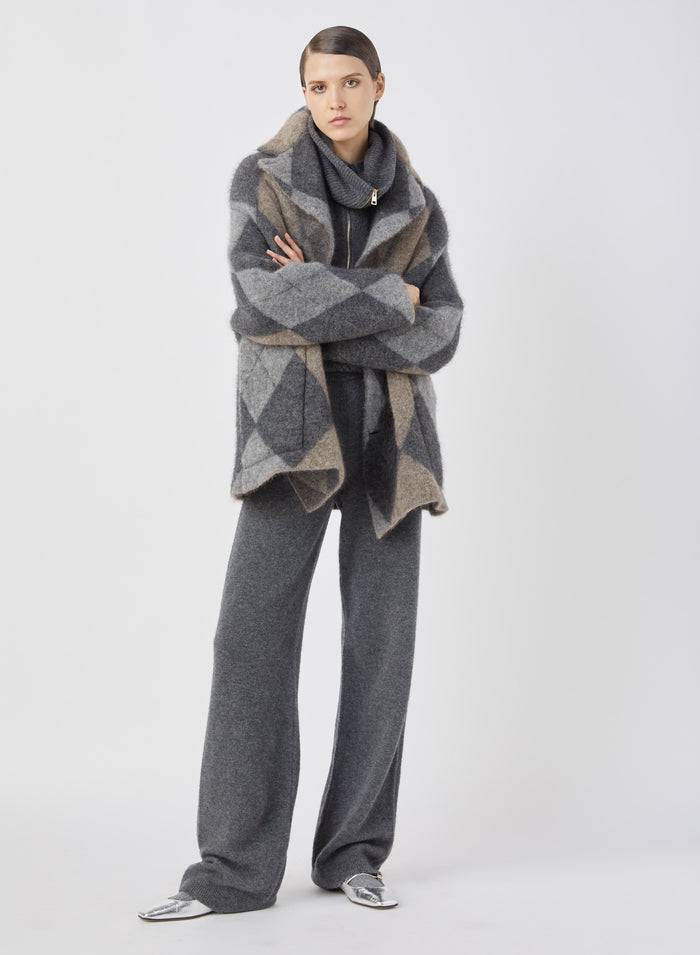 Lorena Antoniazzi PANTALONI IN LANA E CASHMERE Presa