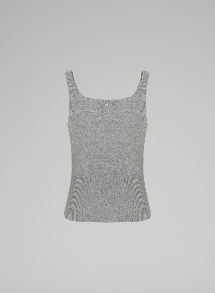 Lorena Antoniazzi TOP IN MAGLIA Offerta