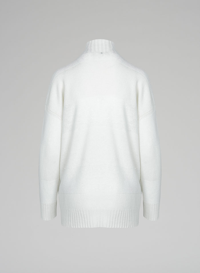 Lorena Antoniazzi MAGLIA IN LANA, CASHMERE E SETA Outlet