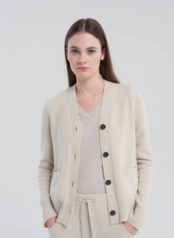 Lorena Antoniazzi CARDIGAN IN MAGLIA Vendita Economica
