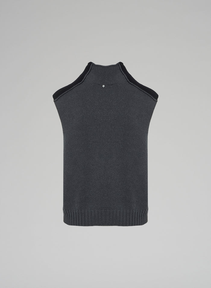 Lorena Antoniazzi GILET IN MAGLIA Vendite Flash