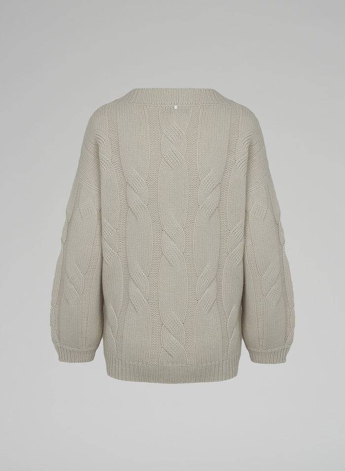 Lorena Antoniazzi MAGLIA IN LANA, CASHMERE E SETA Nuova