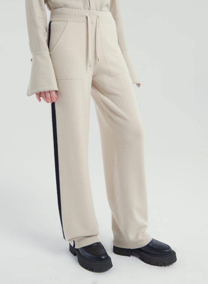 Lorena Antoniazzi PANTALONI IN MAGLIA Promozione
