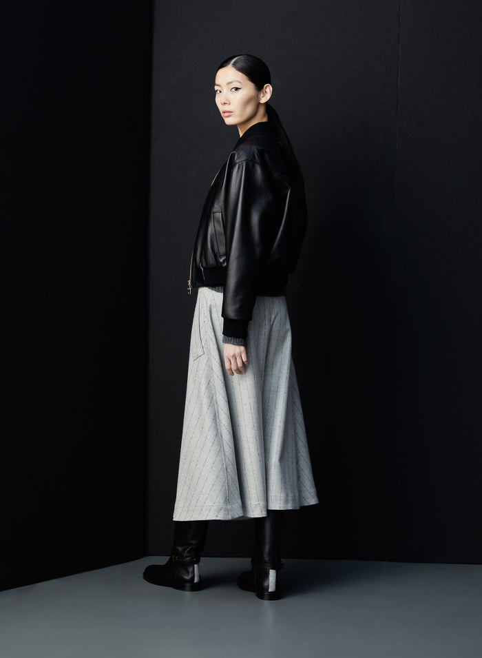 Lorena Antoniazzi BOMBER IN PELLE Spedizione Gratuita