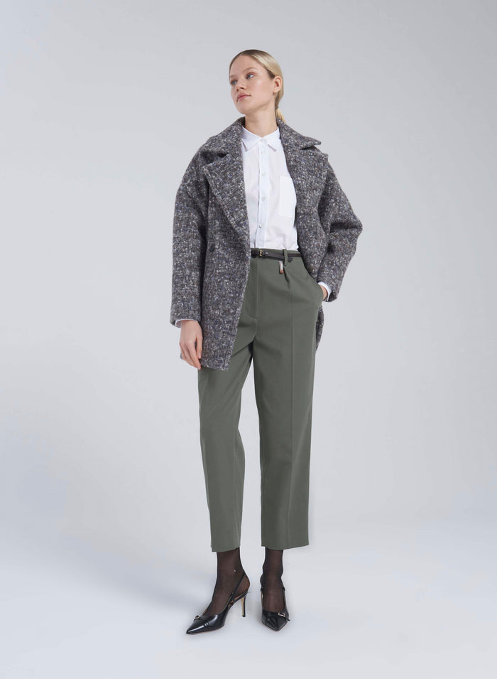 Lorena Antoniazzi CAPPOTTO IN ALPACA E LANA Negozi Online