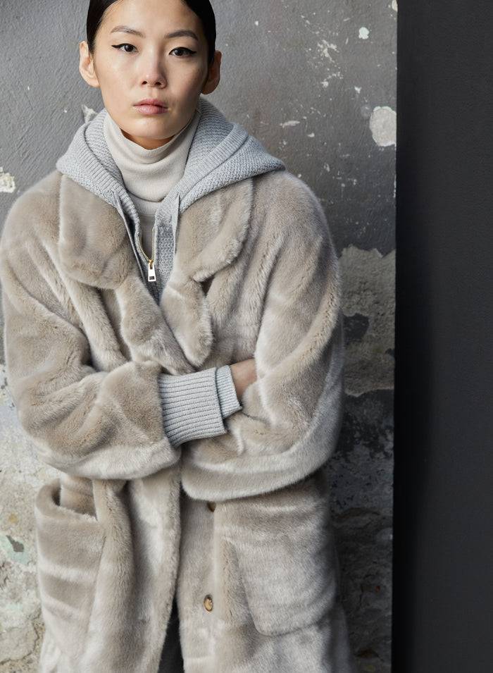 Lorena Antoniazzi CAPPOTTO IN ECOFUR Offerta