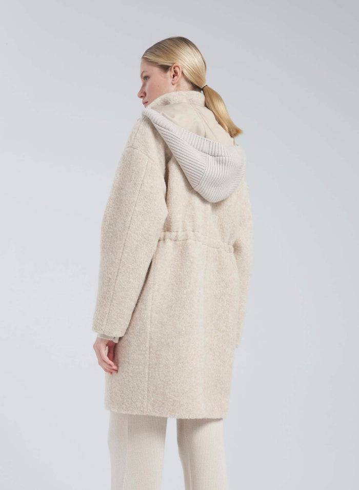Lorena Antoniazzi PARKA IN ALPACA E LANA 2025