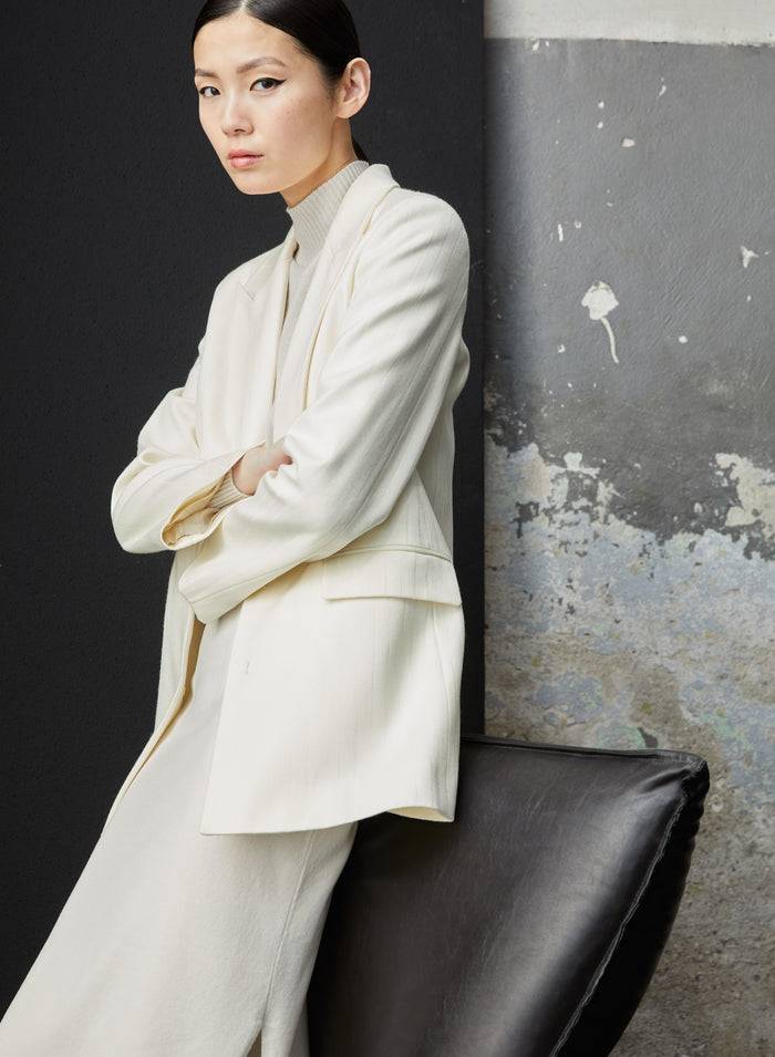 Lorena Antoniazzi GIACCA IN LANA JACQUARD Spedizione Gratuita