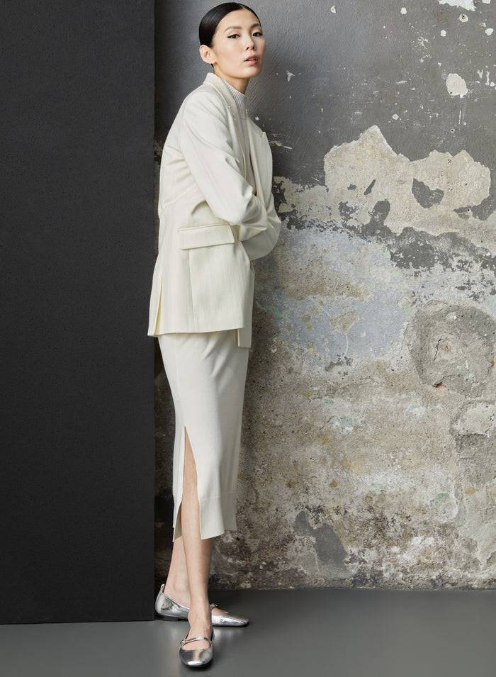 Lorena Antoniazzi GIACCA IN LANA JACQUARD Spedizione Gratuita