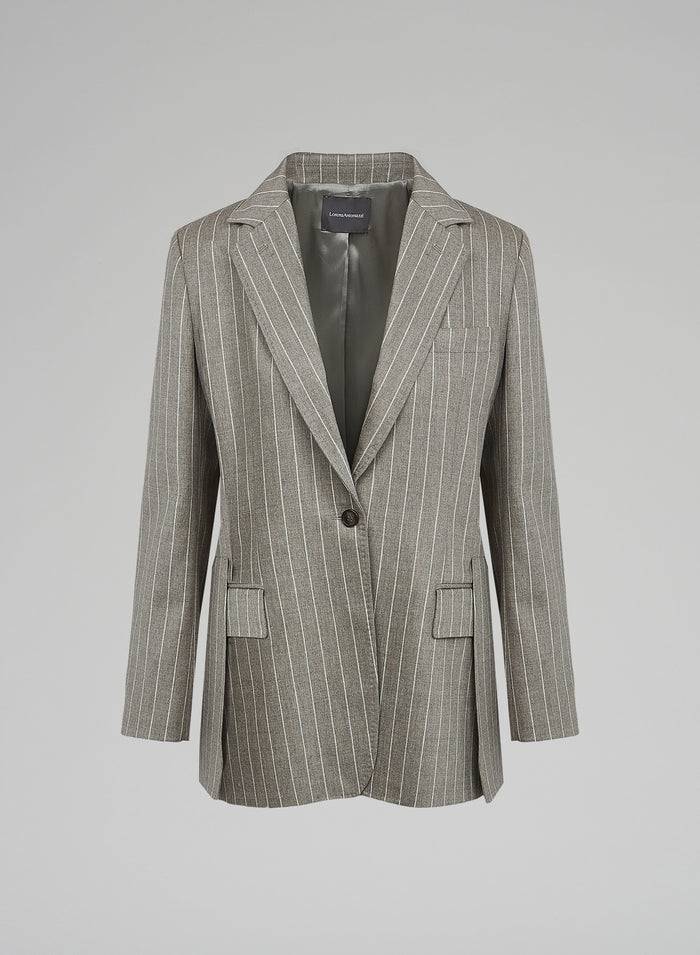 Lorena Antoniazzi GIACCA IN LANA E CASHMERE STRETCH