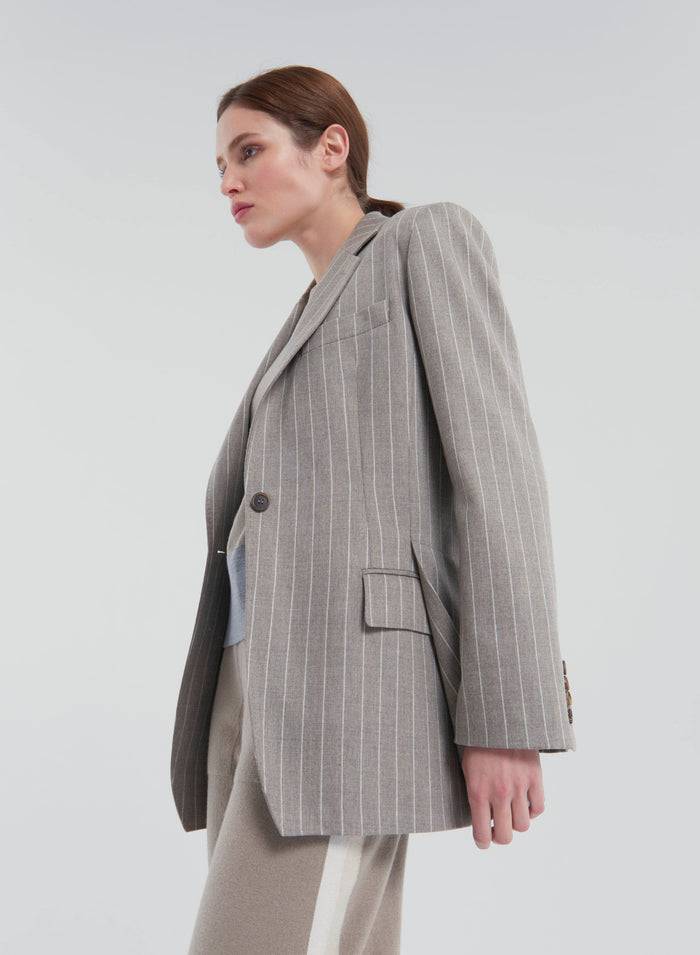 Lorena Antoniazzi GIACCA IN LANA E CASHMERE STRETCH Qualità Garantita