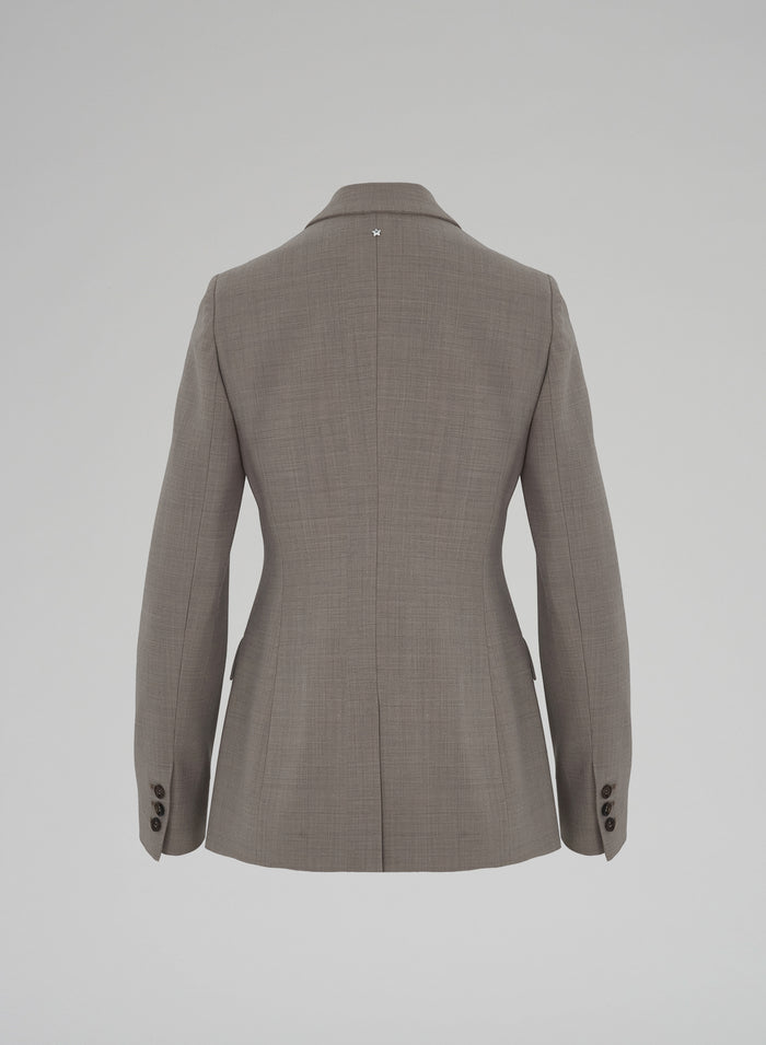Lorena Antoniazzi GIACCA IN TELA MELANGE STRETCH Fino Al -60%