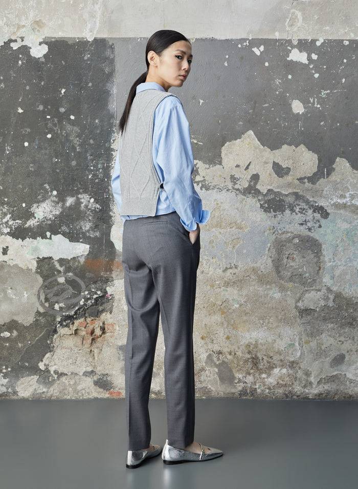 Lorena Antoniazzi CAMICIA IN COTONE OXFORD In Vendita