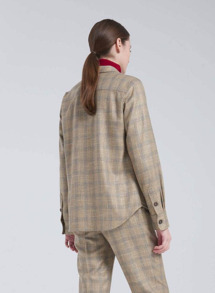 Lorena Antoniazzi CAMICIA IN LANA E VISCOSA Hotsell
