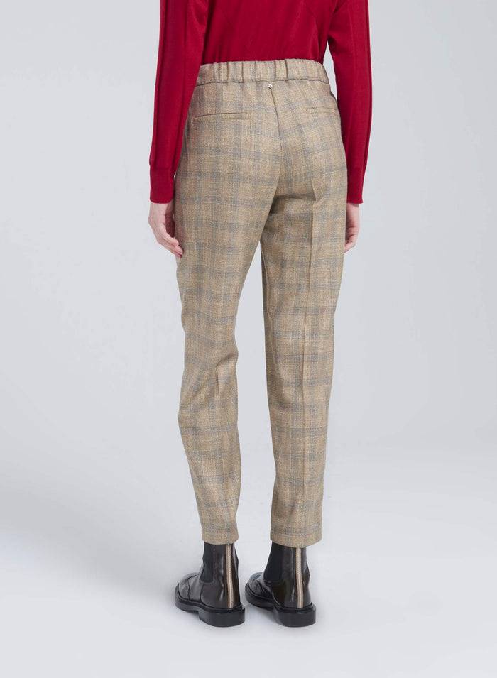 Lorena Antoniazzi JOGGERS IN IN LANA E VISCOSA Soddisfazione Garantita