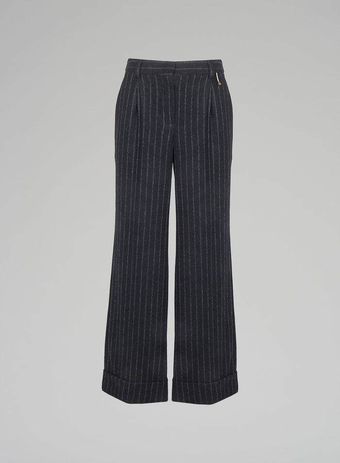 Lorena Antoniazzi PANTALONI IN ALPACA E LANA