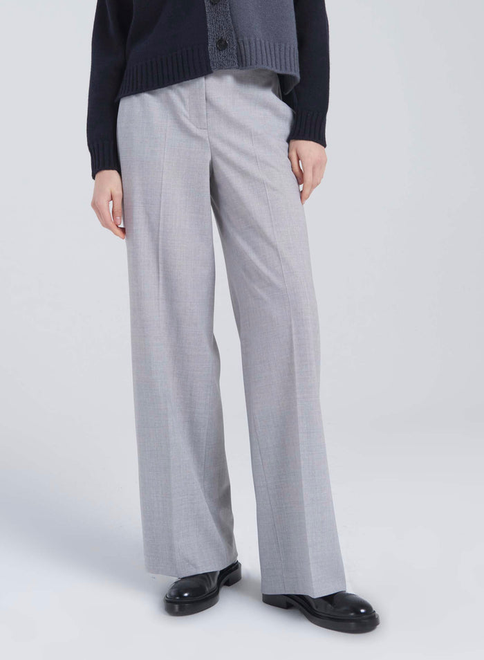 Lorena Antoniazzi PANTALONI IN LANA STRETCH