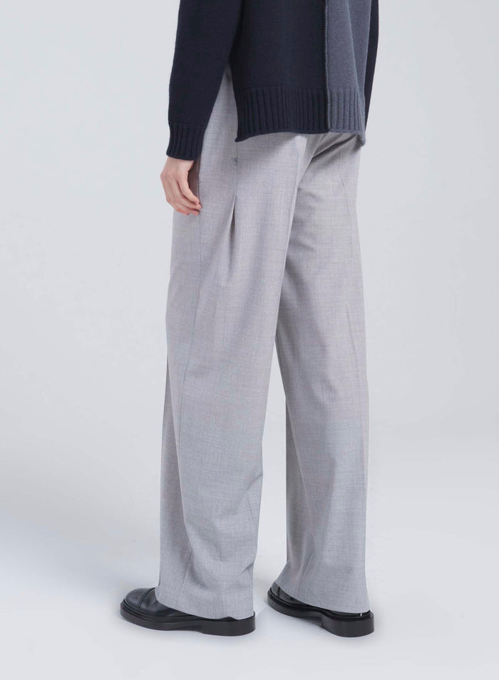 Lorena Antoniazzi PANTALONI IN LANA STRETCH Prezzo Ridotto