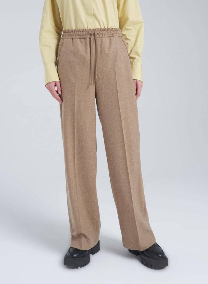 Lorena Antoniazzi PANTALONI IN FLANELLA STRETCH Novità