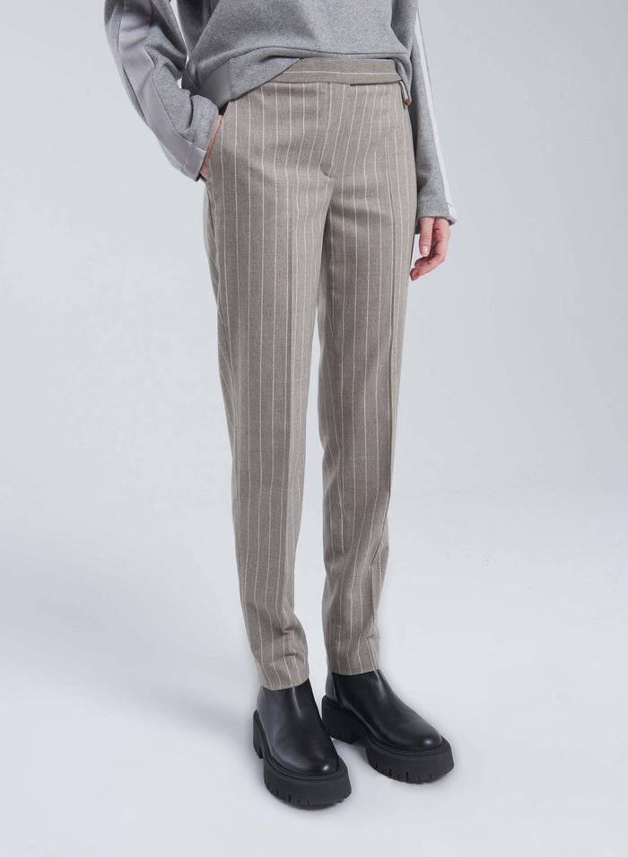 Lorena Antoniazzi PANTALONI IN LANA E CASHMERE STRETCH Offerta