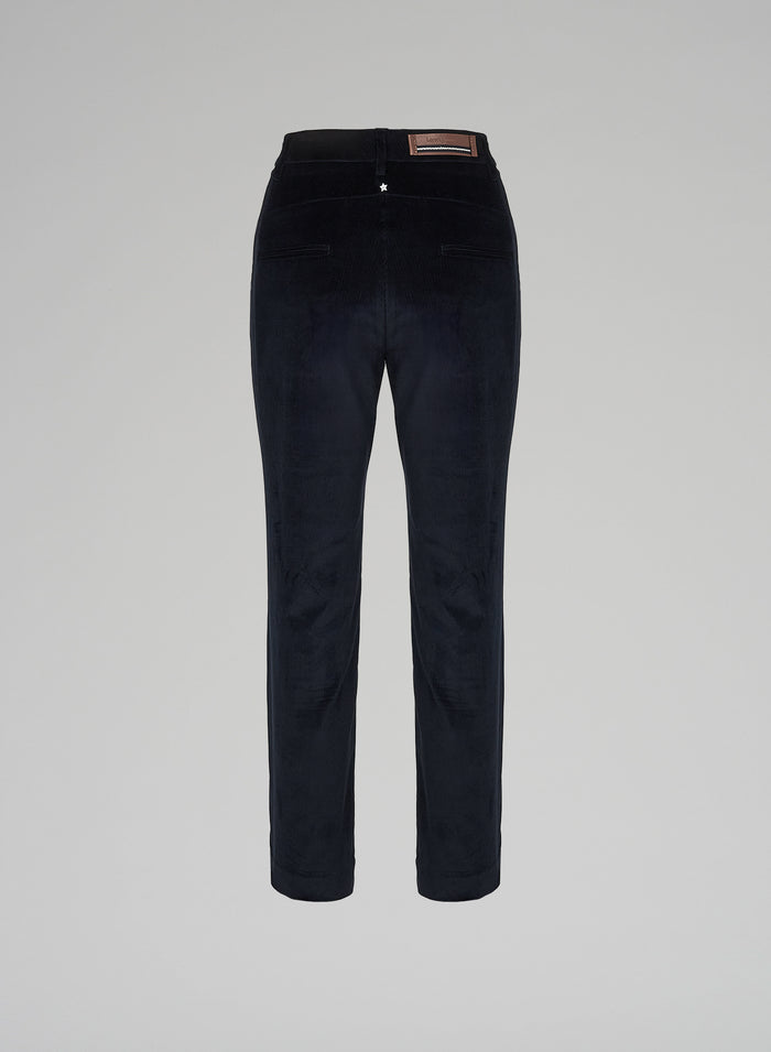 Lorena Antoniazzi PANTALONI IN VELLUTO Outlet