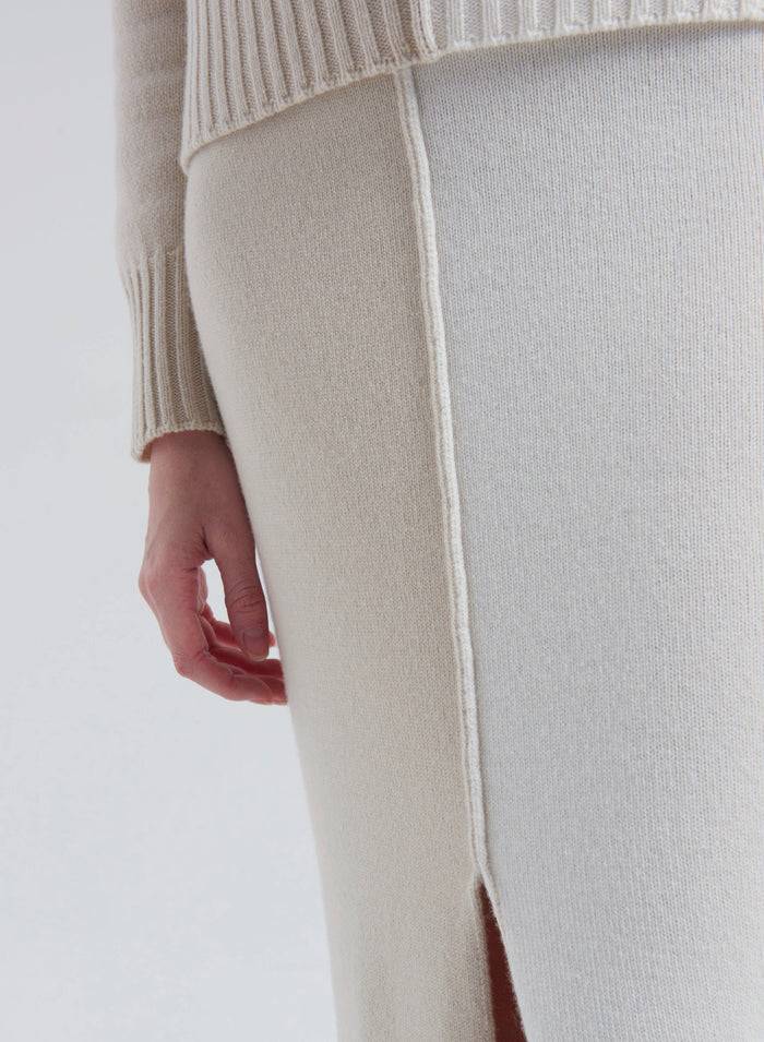Lorena Antoniazzi GONNA MIDI IN MAGLIA Vendita Calda