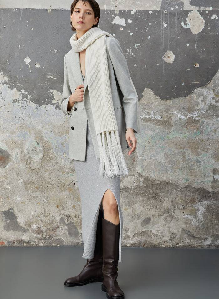 Lorena Antoniazzi GONNA MIDI IN MAGLIA Vendita Economica