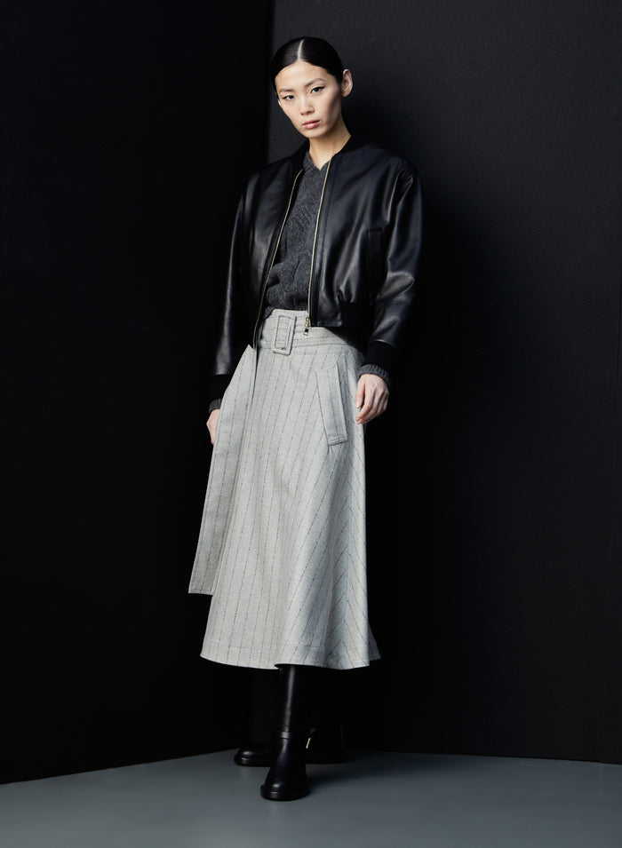 Lorena Antoniazzi GONNA IN LANA E CASHMERE Vendite Flash