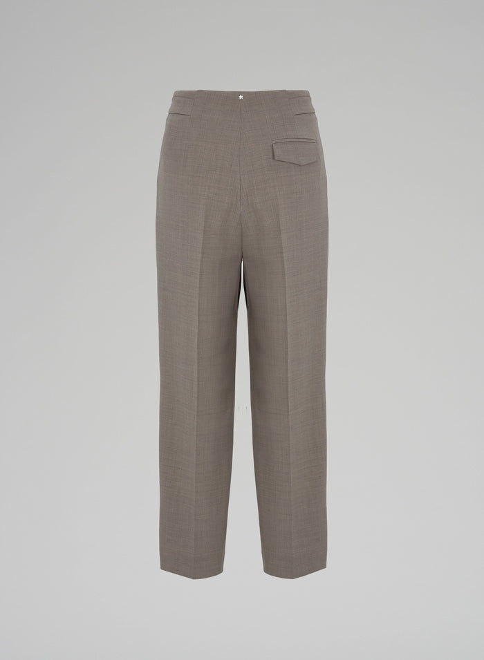 Lorena Antoniazzi PANTALONE IN TELA MELANGE STRETCH 2025